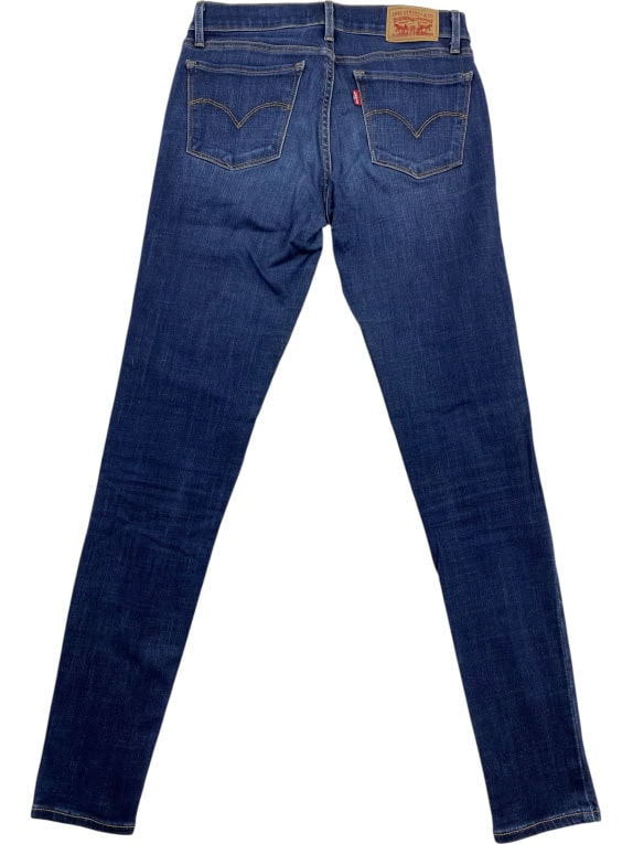 Levi’s 710 Super Skinny Jeans Classico con logo Blu da donna XS