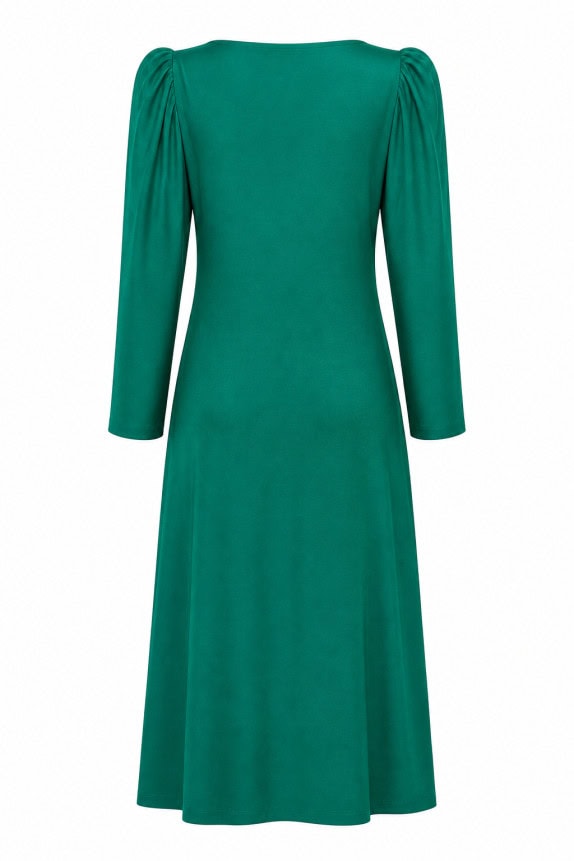 LUISA FRAGNOLI    DRESS GREEN WOMEN PRE OWNED XL