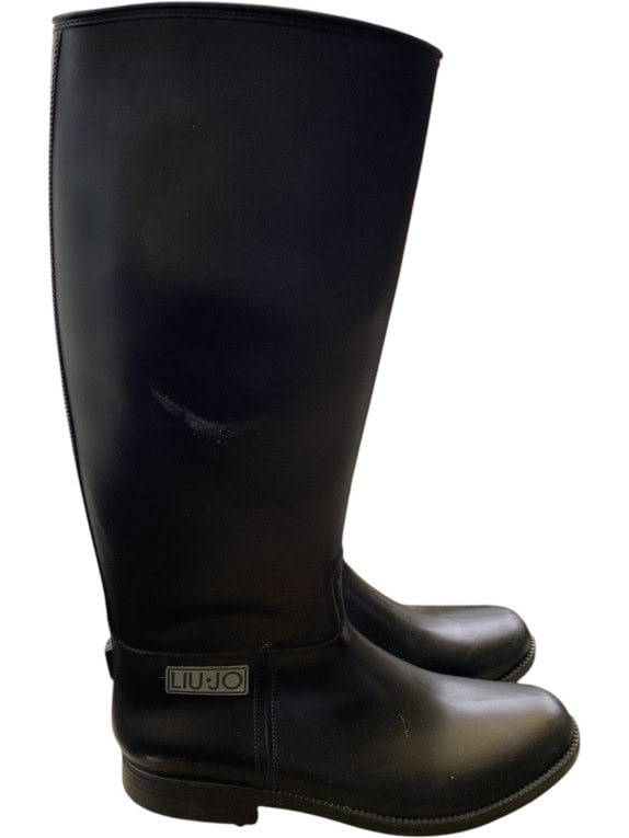 LIU JO ΓΑΛΟΤΣΕΣ MINIMAL ΜΑΥΡΟ ΓΥΝΑΙΚΕΙΕΣ PRE OWNED EU 38