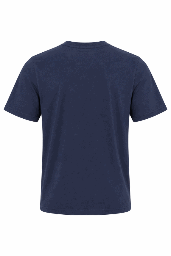 LIU JO GRAPHIC TEE CASUAL BLUE WOMEN PRE OWNED M