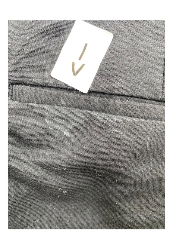 LIU JO UOMO Υφασμάτινο Παντελόνι Smart Casual Logo Μαύρο Ανδρικό XL