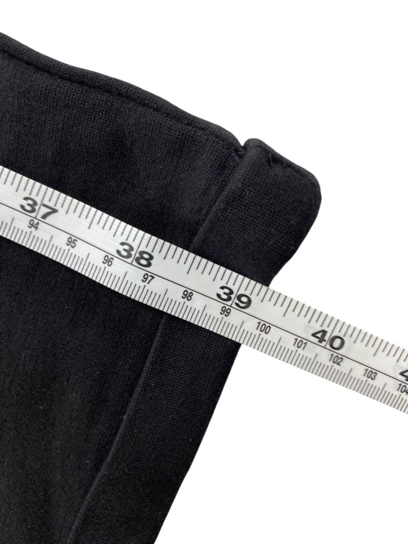 LIU JO UOMO Υφασμάτινο Παντελόνι Smart Casual Logo Μαύρο Ανδρικό XL