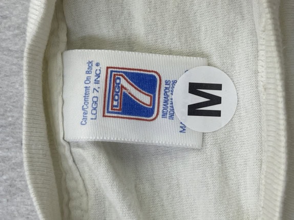 LOGO 7 ΓΚΡΙΦΙΚ TEE ΜΕ ΓΡΑΦΙΚΟ ΛΕΥΚΟ ΑΝΤΡΙΚΟ PRE OWNED M
