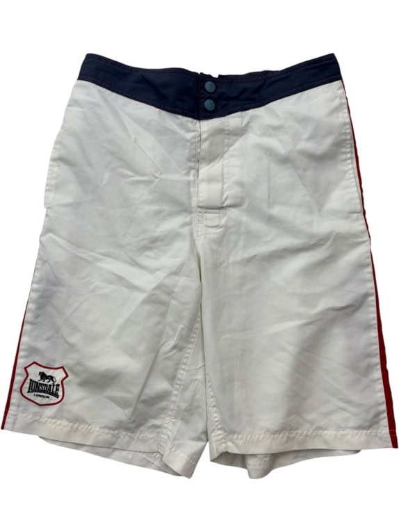LONSDALE ΜΑΓΙΟ ΒΕΡΜΟΥΔΑ RETRO SPORTSWEAR OFF WHITE ΑΝΤΡΙΚΟ PRE OWNED M
