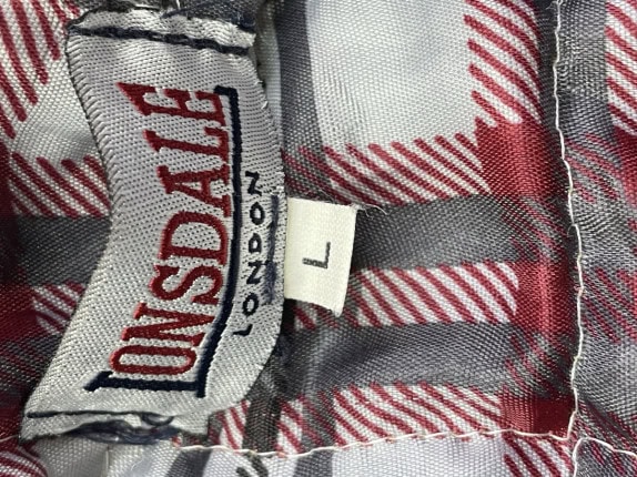 LONSDALE ΜΠΟΥΦΑΝ ΒΟΜΒΕΡ ΜΑΥΡΟ ΑΝΤΡΙΚΟ PRE OWNED L