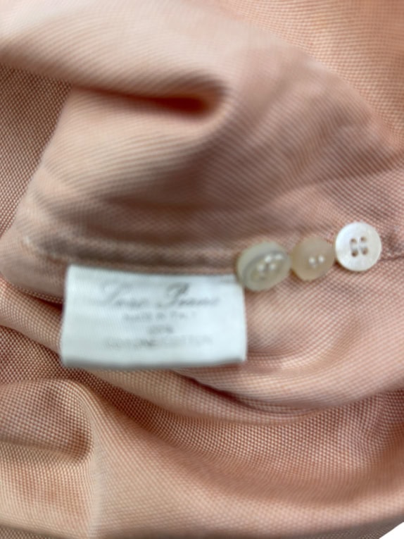 Loro Piana Πουκάμισο Βαμβακερό Luxury Ιταλικό Ροζ Ανδρικό L