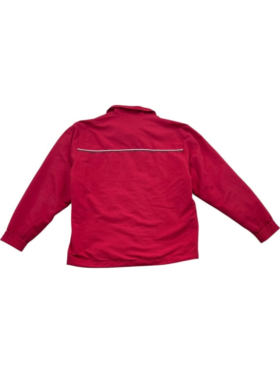 LOTTO GIACCA SPORTIVA STILE RETRO ROSSA UNISEX L