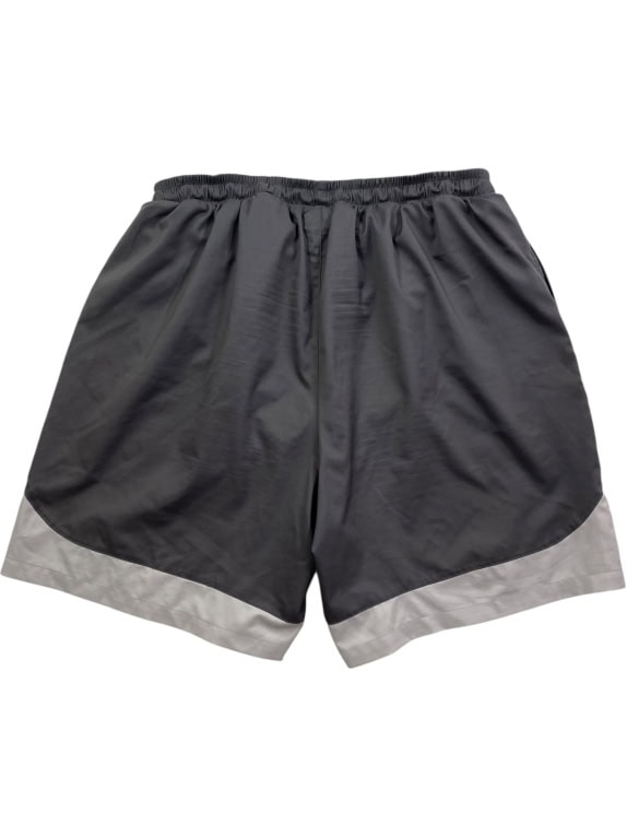 LOTTO VINTAGE ATP TOUR ATHLETIC TENNIS SHORTS LOGO GREY / BLACK MEN'S XL