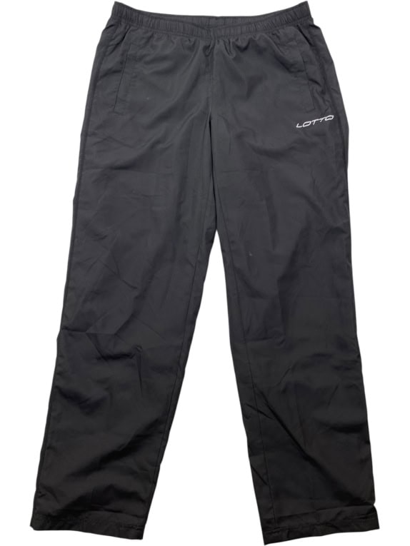 Lotto Track Pants Athletic Logo Black Men’s M