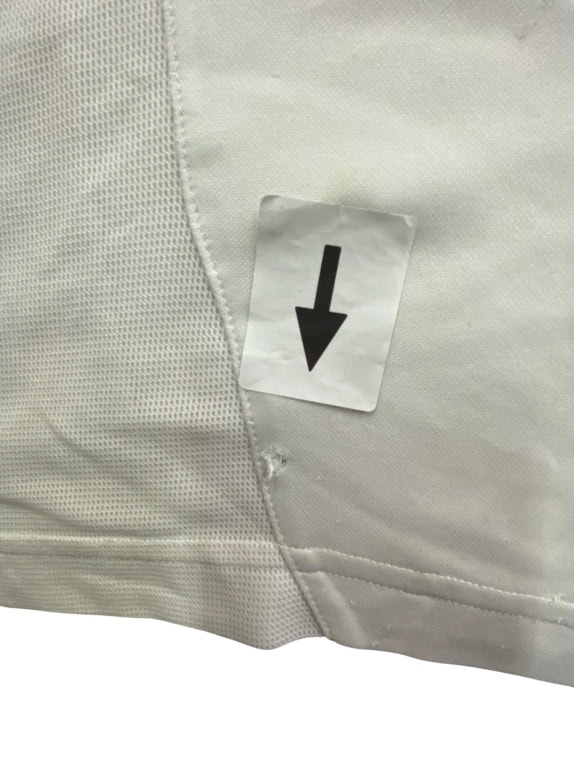 LOTTO Polo Μπλούζα Sport Logo Λευκό UNISEX XXL