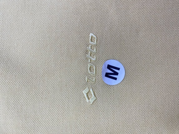 LOTTO POLO SHIRT MINIMAL YELLOW ΑΝΤΡΙΚΟ PRE OWNED M
