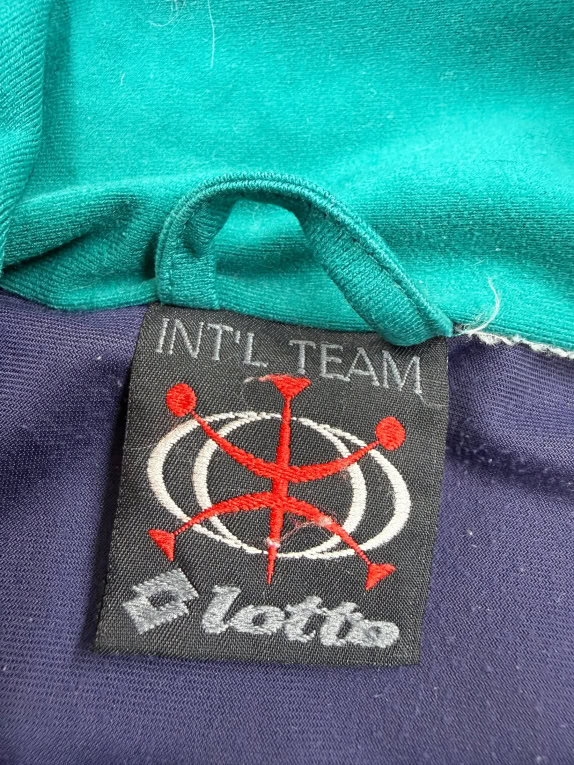 Lotto Vintage Φόρμα Σετ με Λογότυπο Int'l Team Πράσινο-Μωβ Unisex XL