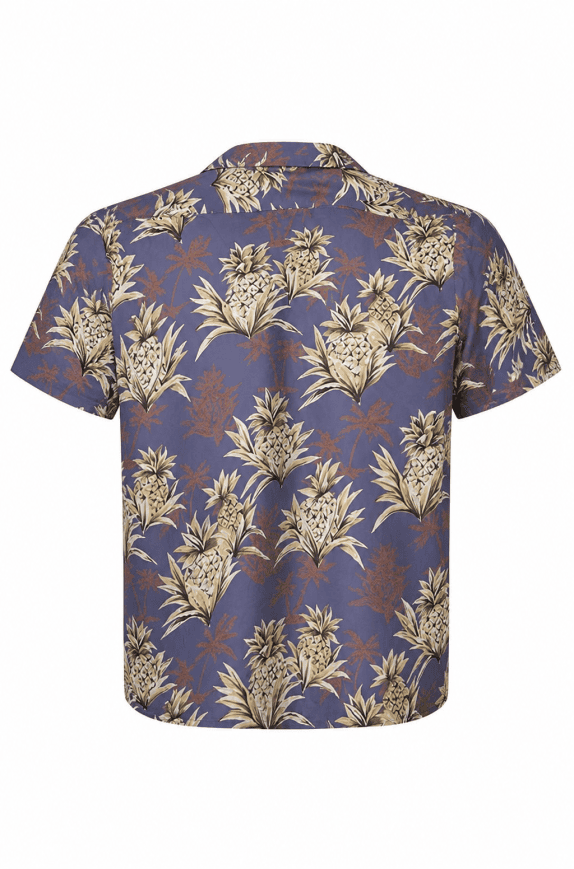 LUCKY BRAND ΠΟΥΚΑΜΙΣΟ HAWAIIAN PRINT ΜΩΒ ΑΝΤΡΙΚΟ PRE OWNED XL