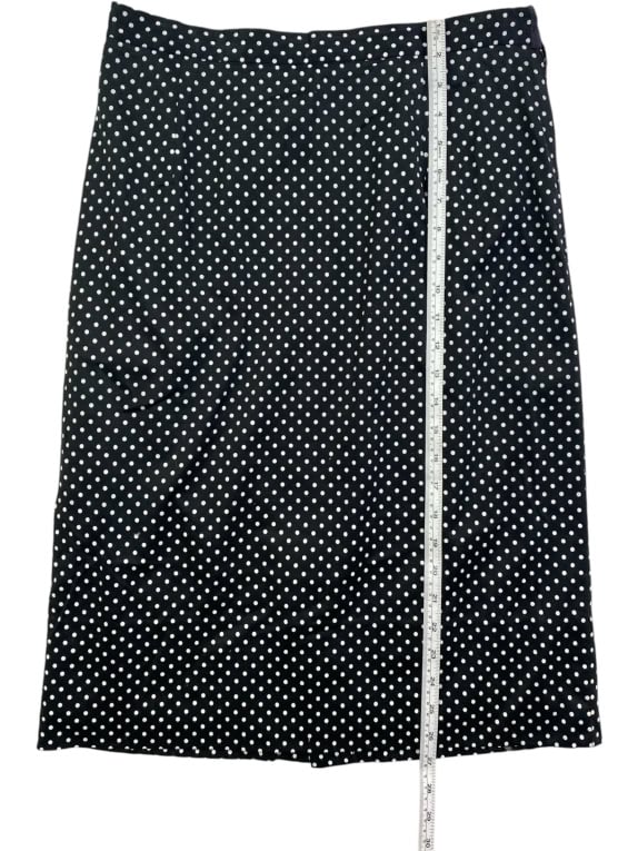 LUISA SPAGNOLI ΦΟΥΣΤΑ MIDI POLKA DOT ΜΑΥΡΗ ΓΥΝΑΙΚΕΙΑ S