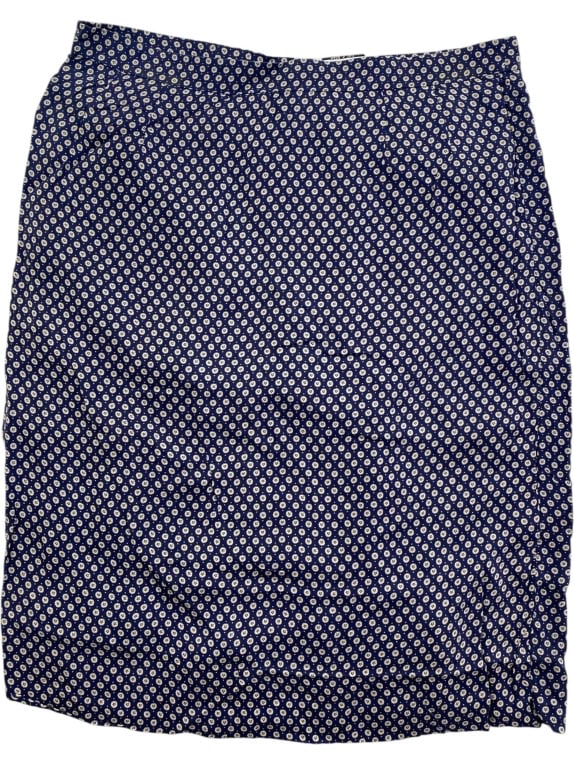 LUISA SPAGNOLI ΦΟΥΣΤΑ RETRO PATTERN ΜΠΛΕ ΓΥΝΑΙΚΕΙΑ M