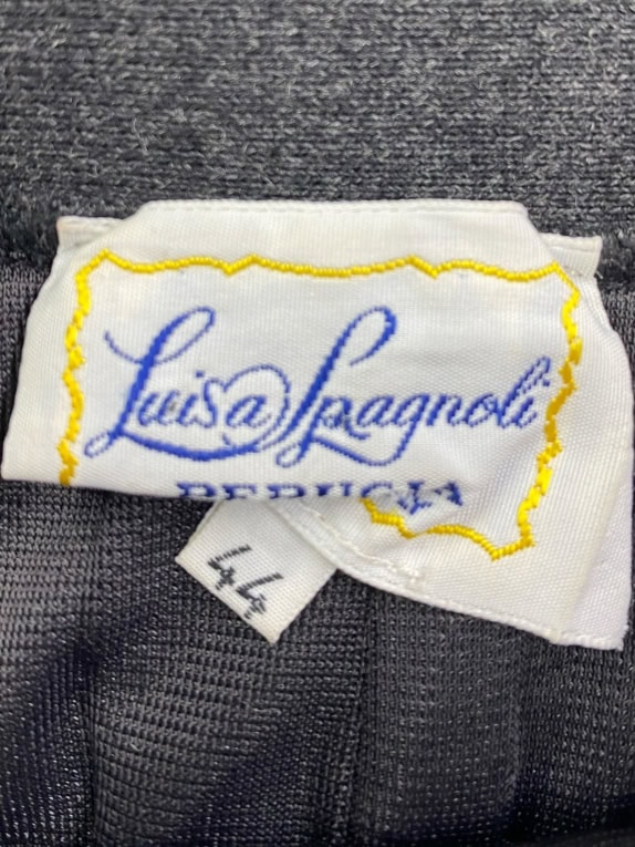 LUISA SPAGNOLI ΦΟΥΣΤΑ VINTAGE ΜΑΛΛΙΝΗ ΓΚΡΙ ΓΥΝΑΙΚΕΙΑ L