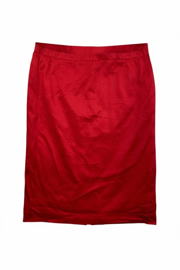 LUISA SPAGNOLI GONNA VINTAGE CON LOGO ROSSA DA DONNA XL