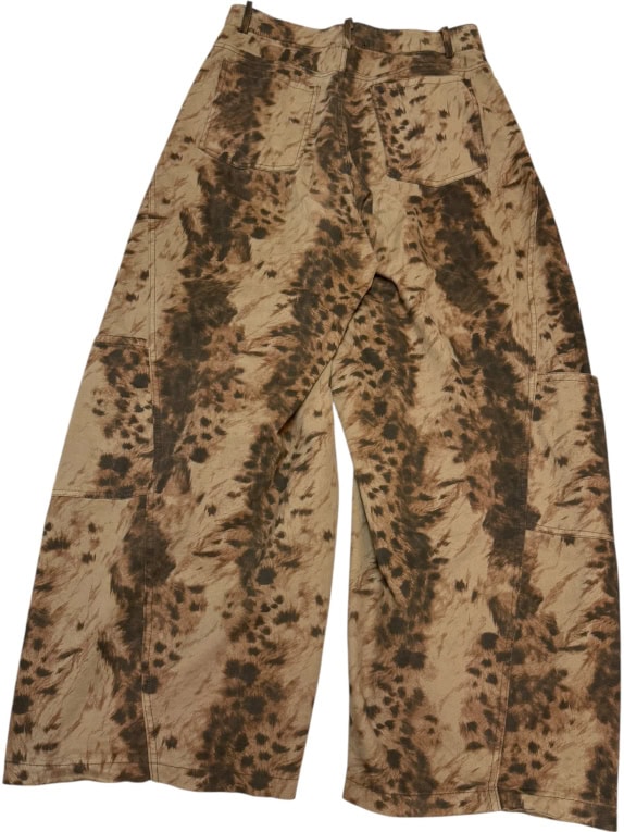 LUMINA Σετ Jacket & Παντελόνι Vintage Pattern Καφέ Γυναικείο L