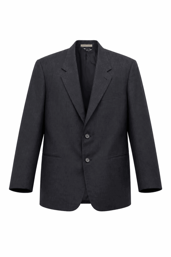 00S MABITEX BLAZER MINIMAL ΜΑΥΡΟ ΑΝΤΡΙΚΟ PRE OWNED ΧL
