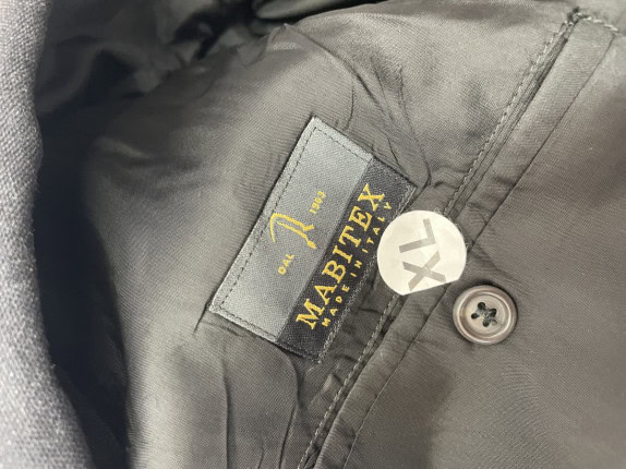 00S MABITEX BLAZER MINIMAL ΜΑΥΡΟ ΑΝΤΡΙΚΟ PRE OWNED ΧL