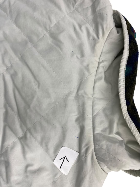 FILA GIACCA REVERSIBILE LOGO VINTAGE GRIGIO / MULTICOLORE UNISEX L