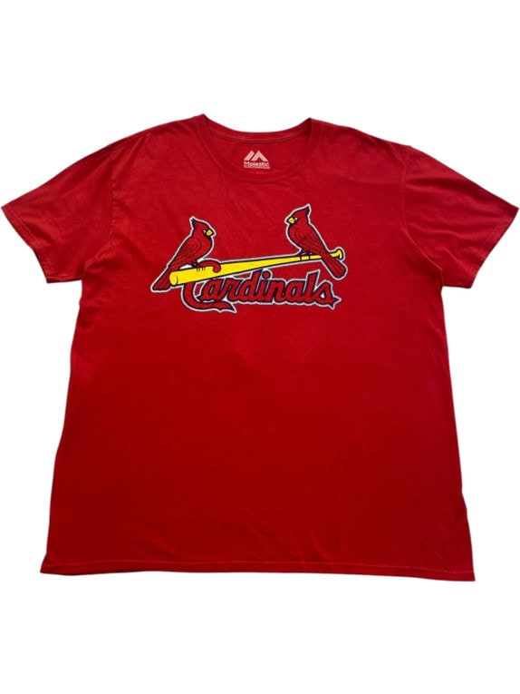 MAJESTIC GRAICAPHIC TEE SPORTSWEAR RED ΑΝΤΡΙΚΟ PRE OWNED XL