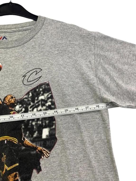 MAJESTIC GRAPHIC TEE ATHLETIC GREY ΑΝΤΡΙΚΟ PRE OWNED L