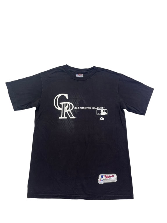 MAJESTIC GRAPHIC TEE SPORTSWEAR FADED BLACK ΑΝΤΡΙΚΟ PRE OWNED M