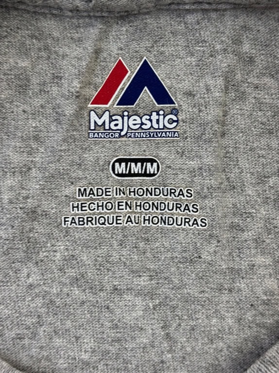 MAJESTIC GRAPHIC TEE SPORTSWEAR ΓΚΡΙ ΑΝΤΡΙΚΟ PRE OWNED M
