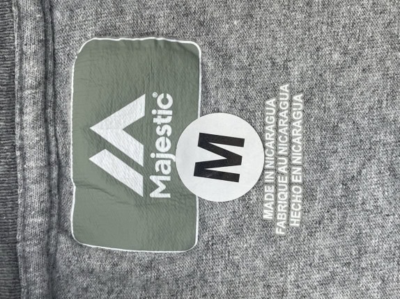 MAJESTIC GRAPHIC TEE SPORTSWEAR GRIGIO UOMO PRE OWNED M
