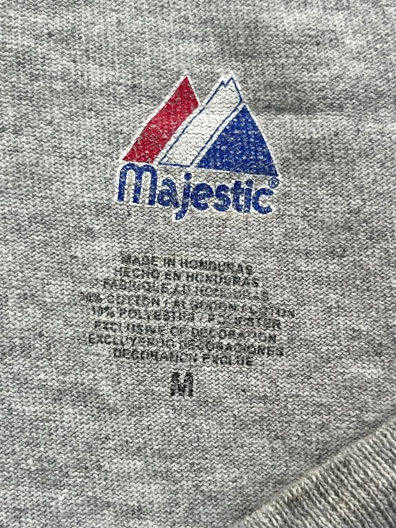 MAJESTIC GRAPHIC TEE SPORTSWEAR GREY ΑΝΤΡΙΚΟ PRE OWNED M