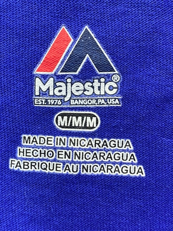 MAJESTIC GRAPHIC TEE SPORTSWEAR ΜΠΛΕ ΑΝΤΡΙΚΟ PRE OWNED