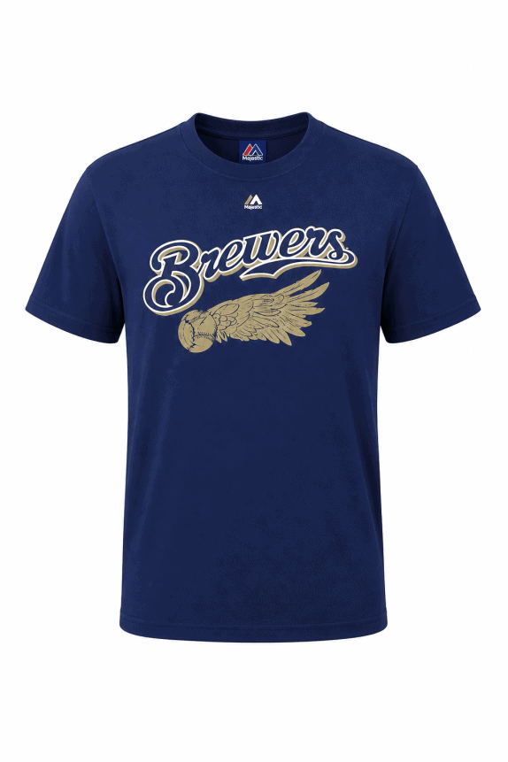 MAJESTIC GRAPHIC TEE STREETWEAR NAVY ΑΝΤΡΙΚΟ PRE OWNED M