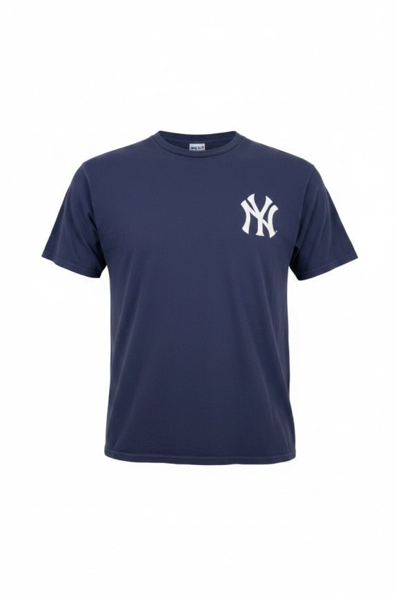 MAJESTIC NEW YORK YANKEES GRAPHIC TEE SPORTSWEAR NAVY ΑΝΤΡΙΚΟ PRE OWNED XL