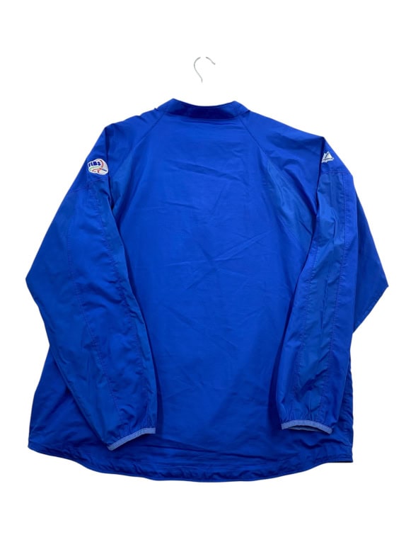 MAJESTIC ΖΑΚΕΤΑ ITALIA BASEBALL ΜΠΛΕ UNISEX 2XL