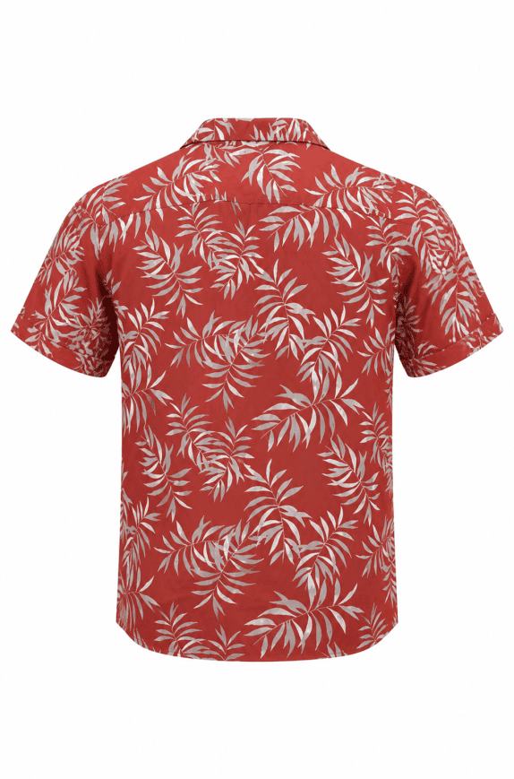 MARC ANTHONY CAMICIA HAWAIIAN CORAL UOMO PRE OWNED M
