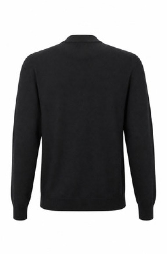 LEE  KNIT CARDIGAN MINIMAL BLACK MEN PRE OWNED M
