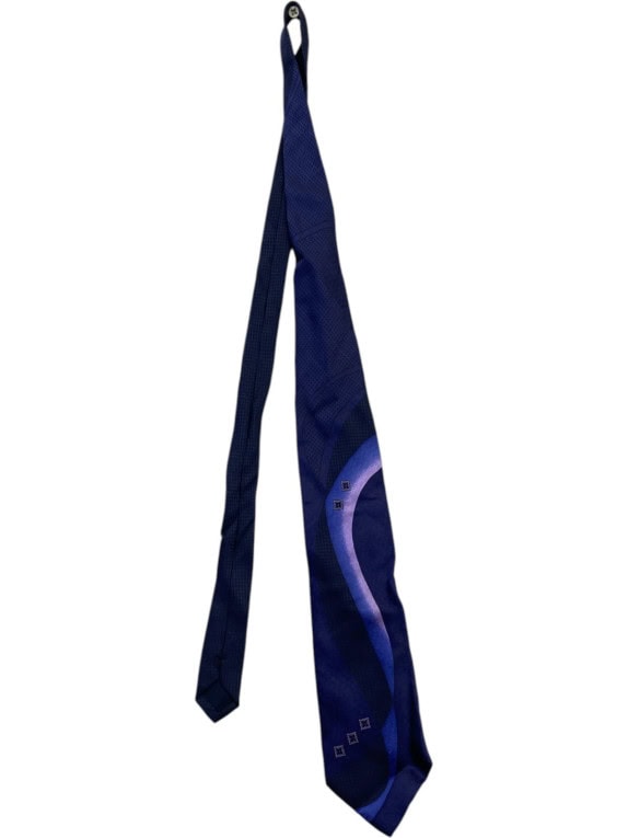 MARCO LAURENTI ΓΡΑΒΑΤΑ GRAPHIC NAVY ΑΝΤΡΙΚΟ PRE OWNED
