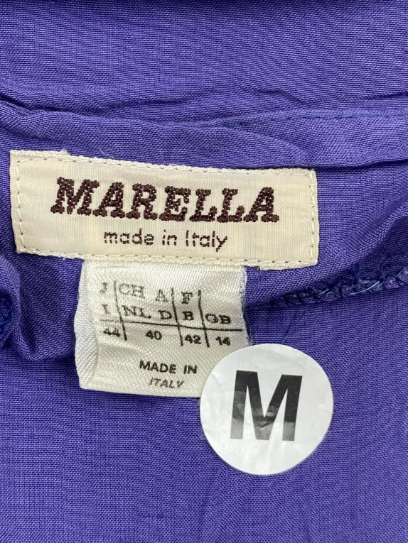 MARELLA DRESS VINTAGE PURPLE WOMENS PRE OWNED M