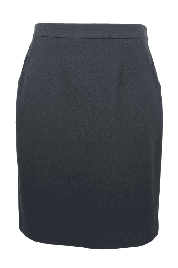 MARELLA Gonna classica minimal nera da donna M