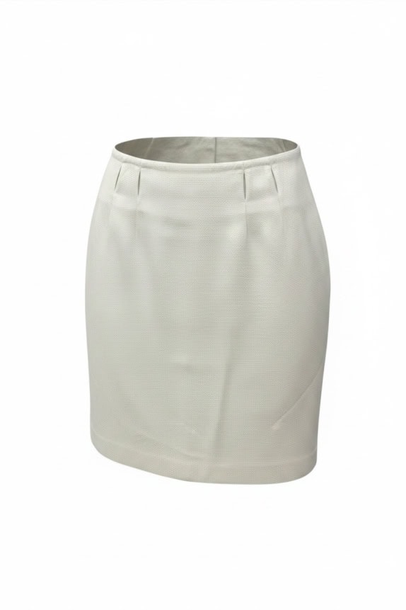 MARELLA SKIRT MINIMAL OFF WHITE WOMENS PRE OWNED S
