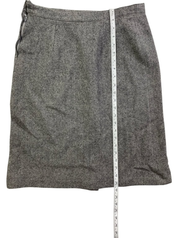 MARELLA ΦΟΥΣΤΑ VINTAGE HERRINGBONE ΓΚΡΙ ΓΥΝΑΙΚΕΙΑ L