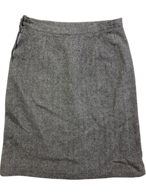MARELLA ΦΟΥΣΤΑ VINTAGE HERRINGBONE ΓΚΡΙ ΓΥΝΑΙΚΕΙΑ L