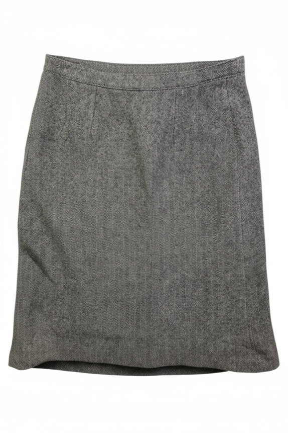 MARELLA ΦΟΥΣΤΑ VINTAGE HERRINGBONE ΓΚΡΙ ΓΥΝΑΙΚΕΙΑ L