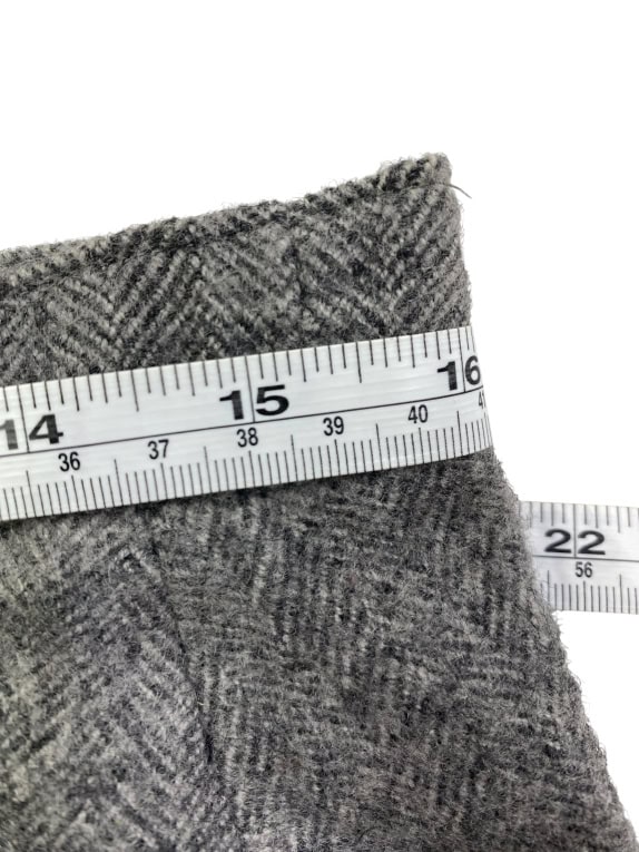 MARELLA ΦΟΥΣΤΑ VINTAGE HERRINGBONE ΓΚΡΙ ΓΥΝΑΙΚΕΙΑ L