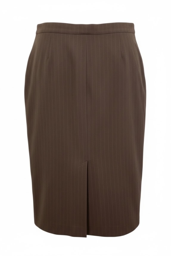 MARINA RINALDI ΦΟΥΣΤΑ VINTAGE PINSTRIPE ΚΑΦΕ ΓΥΝΑΙΚΕΙΑ L