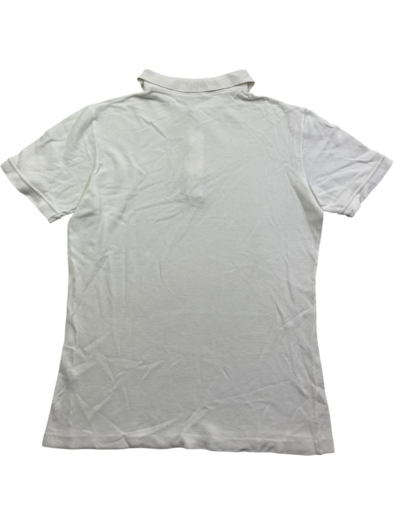 MARLBORO Polo Μπλούζα Casual Vintage Λογότυπο Λευκό Ανδρικό S