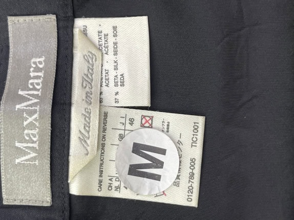 MAX MARA ΦΟΥΣΤΑ ΜΙΝΤΙ CLASSIC ΜΑΥΡΟ ΓΥΝΑΙΚΕΙΟ PRE OWNED M