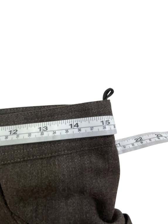 Max Mara Καφέ Μάλλινη Pencil Φούστα Γυναικεία M