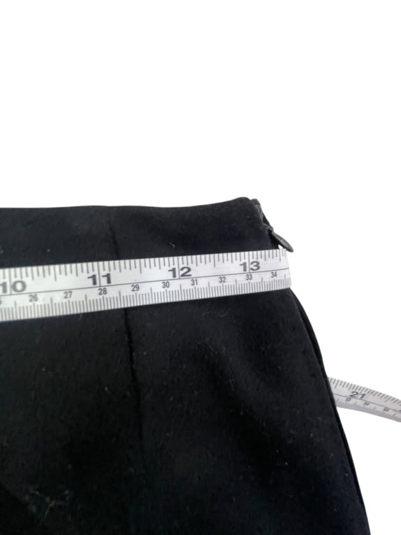 Max Mara Μαύρη Μάλλινη Pencil Φούστα Γυναικεία S